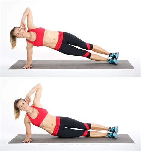 How to Do Side Plank Dips | POPSUGAR Fitness