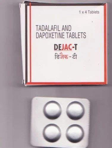 Tadalafil (10mg) + Dapoxetine (30mg) TABLET at Rs 200/stripe | Tadaza ...