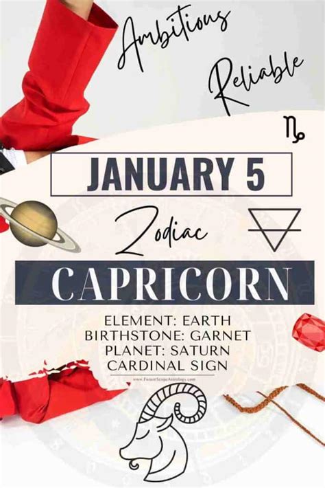 January 5 Zodiac Sign (Capricorn) Birthday: Personality, Birthstone ...