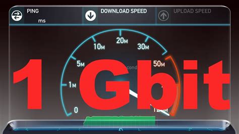 1 Gbit Internet Speed test 1000 Mbps Test rychlosti - YouTube