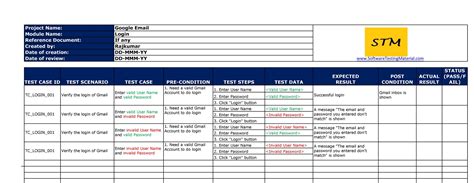 Software Testing Templates Free Download - FREE PRINTABLE TEMPLATES