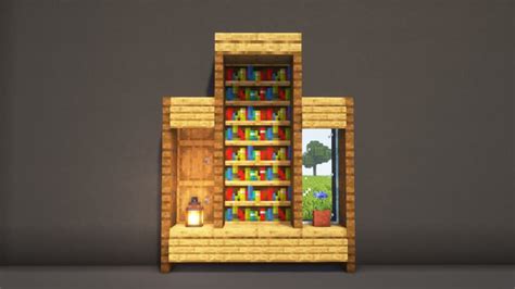 5 Great Minecraft Bookshelf Design Ideas - Gamer Empire