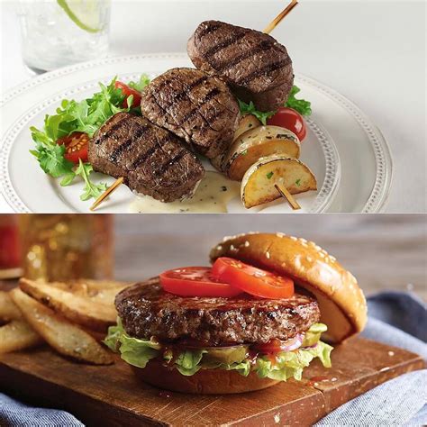 Filet Mignon Medallions and Classic Steakburgers Special Offer | Kansas ...