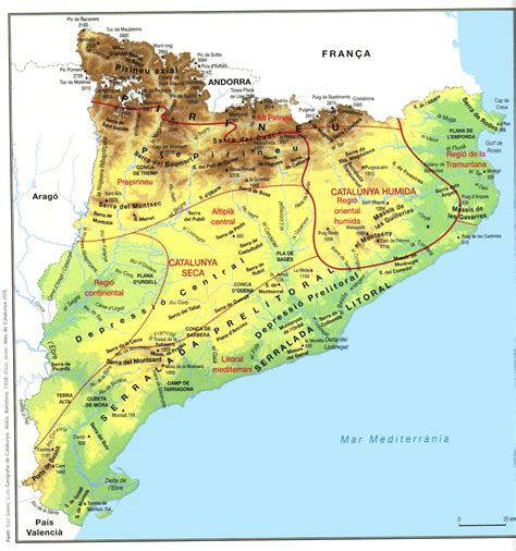 Catalonia - Maps