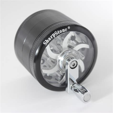 Sharpstone Hand Crank Grinder Black - Legalize it. We Think So