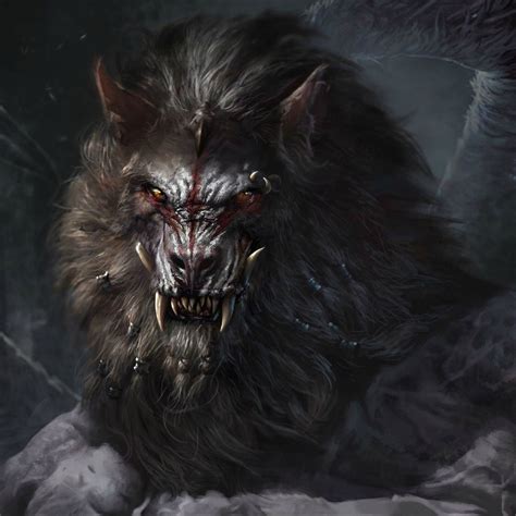 Black Werewolf Wallpaper