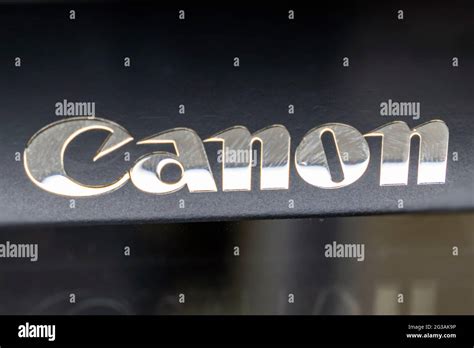 The Canon logo is a trademark of the Japanese corporation for the ...