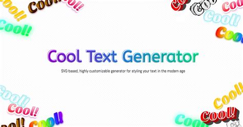 Cool text generator - pasepro