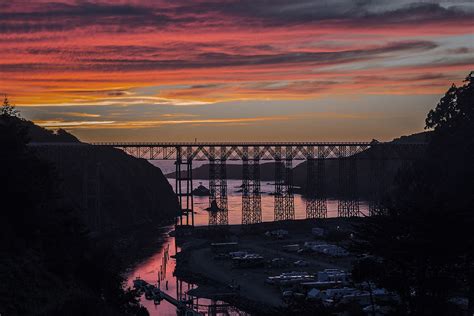 Rita Crane Photography: August Sunset, Albion River Bridge… | Flickr