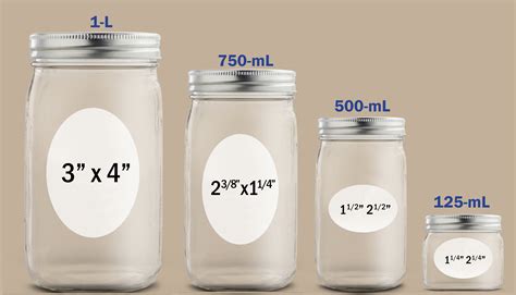 Canning Labels for Canadian Mason Jar Sizes | Avery Blog