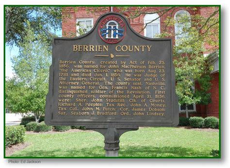 Berrien County - Georgia Historical Society