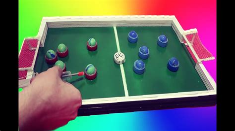 Football Board Game from Cardboard - Soccer DIY 2018 - YouTube