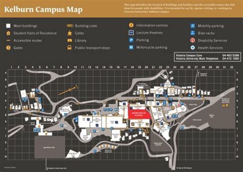 Kelburn Campus Map - Victoria University of Wellington