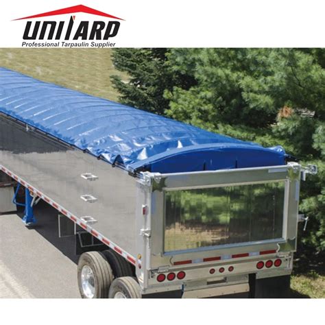 Heavy Duty Dump Truck Cover,Retractable Pvc Vinyl Truck Tipper Tarp ...