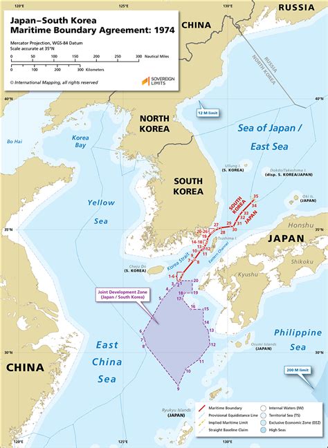 Japan–South Korea Maritime Boundary | Sovereign Limits