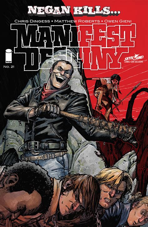 The Blot Says...: SDCC 16 Exclusive “Negan Kills” Skybound Comic Book ...