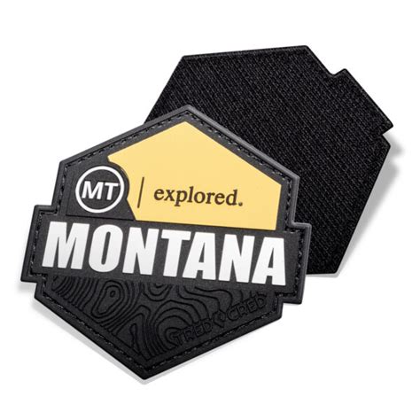 Montana State Patch - Tred Cred