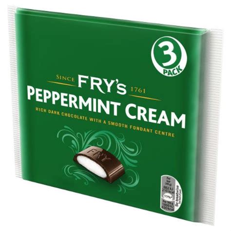 Fry’s Peppermint Cream | Single and 3 Pack – dated stock – Tastes of the UK