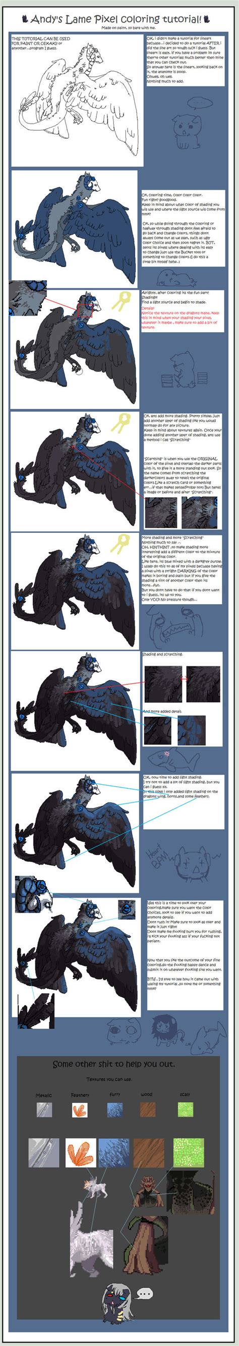 Pixel Tutorial by Andcetera on DeviantArt