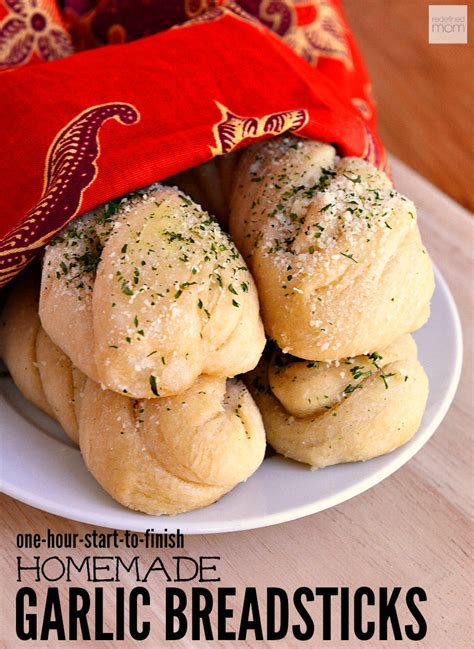 One-Hour Homemade Garlic Breadsticks Recipe