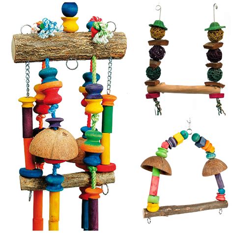 Rainforest Cages – Large Bird Toys – Pack 1