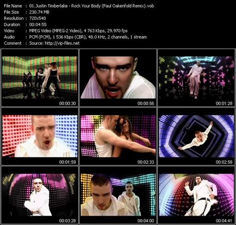 Justin Timberlake - Rock Your Body Paul Oakenfold Remix - Download HQ ...