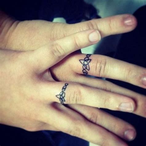 Celtic Infinity Symbol Tattoo. | Wedding band tattoo, Ring finger ...