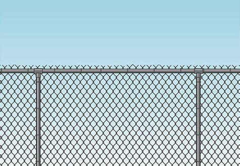 Royalty Free Chainlink Fence Clip Art, Vector Images & Illustrations ...