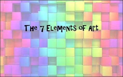 The 7 Elements of Art (for Hobby Artists) - Art by Ro