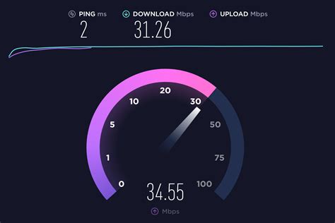 How do I interpret my WiFi speed test results?