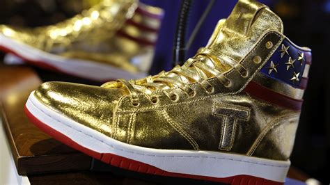 Trump Unveils $400 Trump Shoes At Sneaker Con