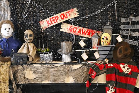 Scary Movie Halloween Party Ideas - Michelle's Party Plan-It