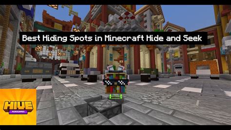 The Best Hiding Spots in Minecraft Hide and Seek (Hive) - YouTube