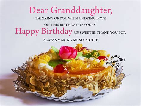 Birthday Wishes For Granddaughter - Birthday Wishes, Happy Birthday ...