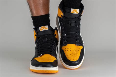 On-Foot Look at the Air Jordan 1 ‘Yellow Toe’ - Sneaker Freaker