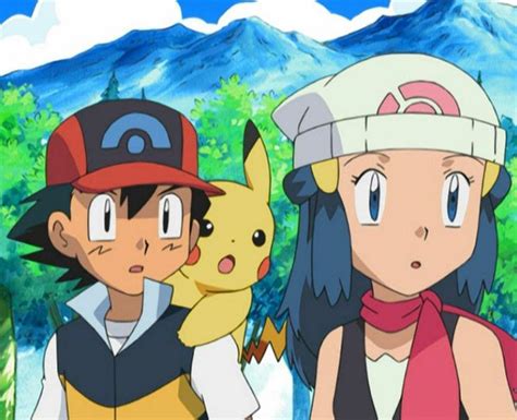 Ash and Dawn in 2022 | Ash and dawn, Pokemon characters, Pokemon