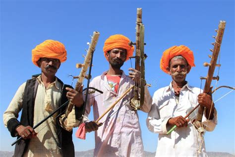 Ravanahatha Artists Of Rajasthan Editorial Photo - Image of sing, dance ...