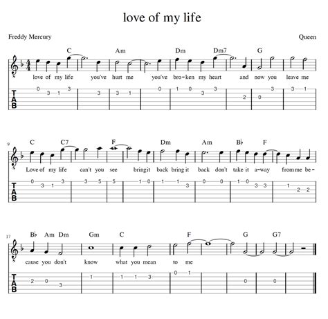 How to play “love of my life” fingerstyle on guitar