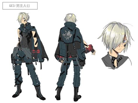 God Eater 3 Concept: (Protagonist) | Character design, Character design ...