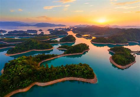 Qiandao Lake Center Lake Area, Hangzhou, Zhejiang, China - Heroes Of ...