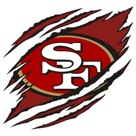 Ripped San Francisco 49ers Logo Svg | San Francisco 49ers Logo Svg ...