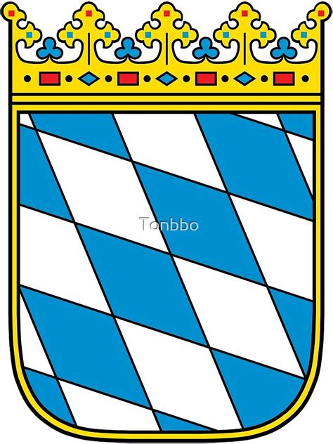 "Coat of Arms of Bavaria (minor coat of arms)" by Tonbbo | Redbubble