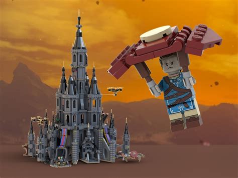 LEGO Ideas The Legend of Zelda BotW: Hyrule Castle Achieves 10,000 ...