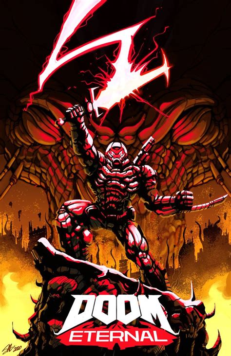 DOOM Eternal Fan art | Doom demons, Doom videogame, Doom