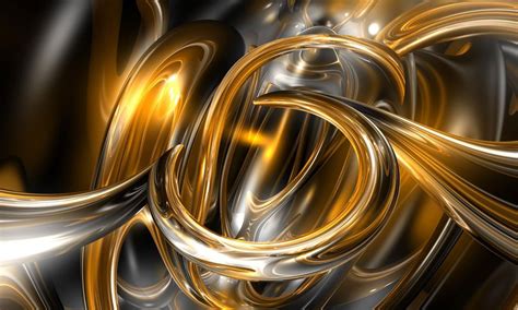 Black and Gold Abstract Wallpaper - WallpaperSafari