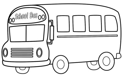 School bus coloring pages to download and print for free