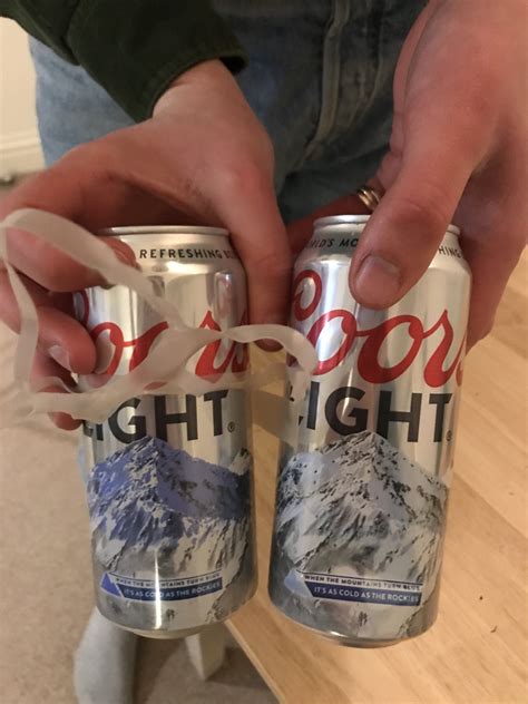 The mountain on a Coors Light can turns blue when it’s chilled and ...