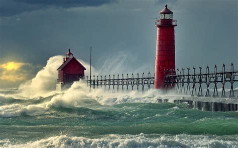 Lighthouse Storm Wallpapers - Wallpaper Cave