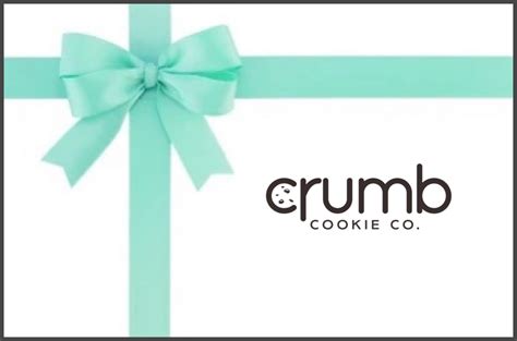 Printable Crumbl Gift Card