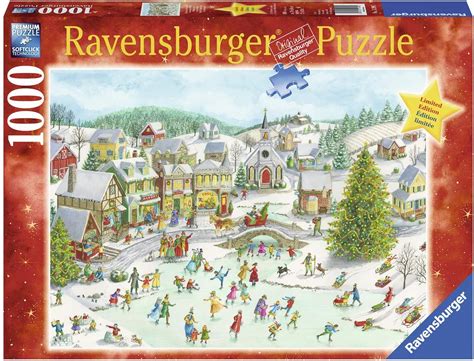 Ravensburger Limited Edition Playful Christmas Day 1000 Piece Puzzle ...